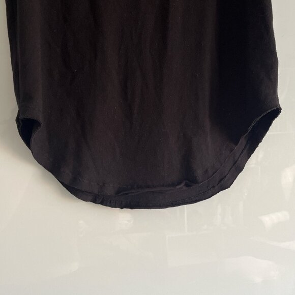 We The Free T-Shirt Bundle (2) Oversized Black Curved Hem Tee & White Cropped S - Picture 5 of 9